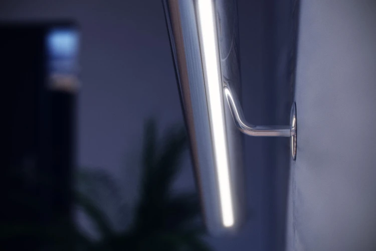 Klosz do profilu LED LUMINES SLIM transp. 3 m