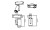 Lampa LED Luxo 48V 8W 4000K Ringo 36° biała