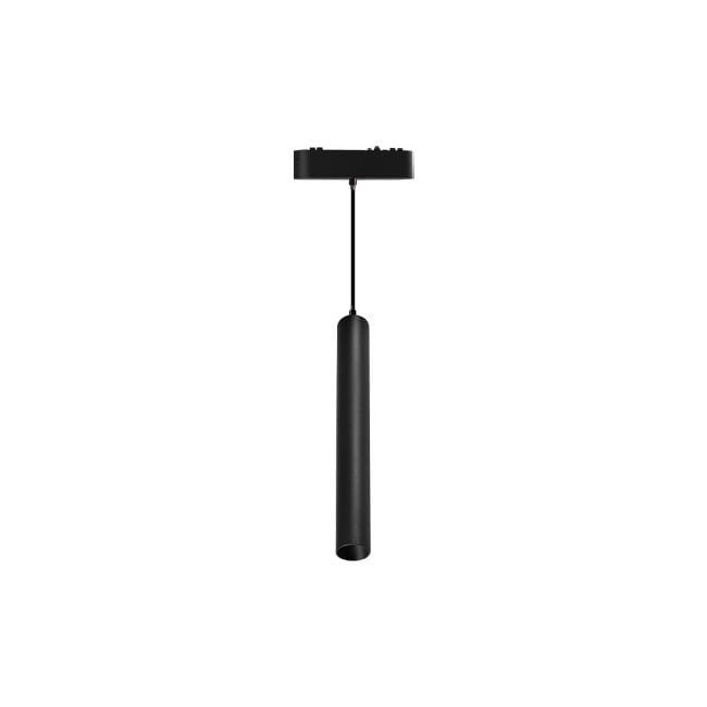 Lampa LED Luxo 48V 7W 4000K 36° wisząca czarna