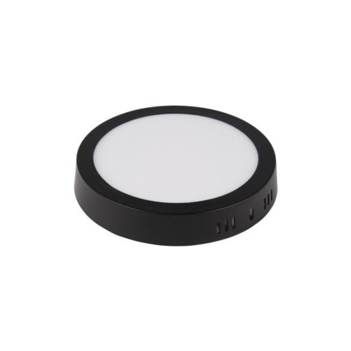 Panel LED natynkowy okrągły 12W Proma 4000K czarny