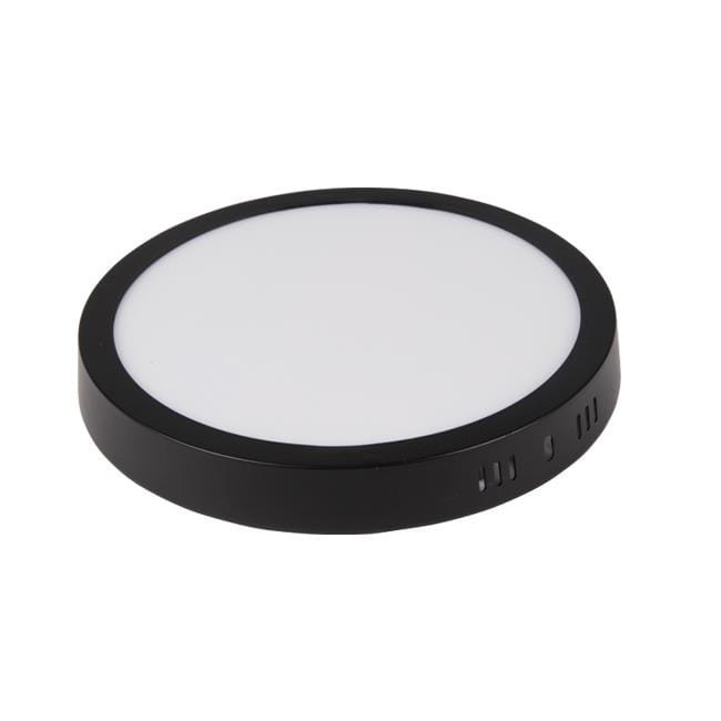 Panel LED natynkowy okrągły 18W Proma 4000K czarny