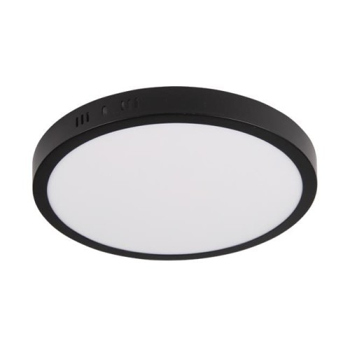 Panel LED natynkowy okrągły 24W Proma 4000K czarny