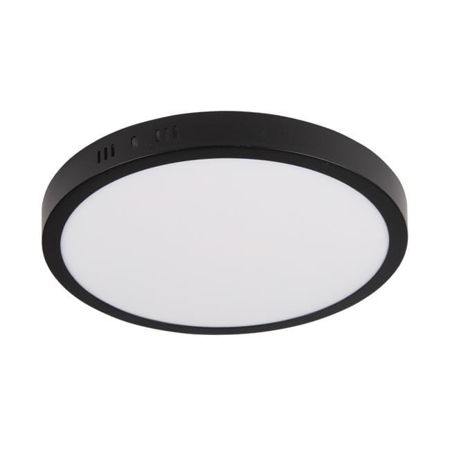 Panel LED natynkowy okrągły 24W Proma 4000K czarny