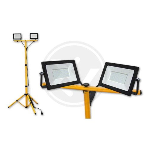 Zestaw naświetlacz LED SMD Tiga statyw 2x50W 4500K