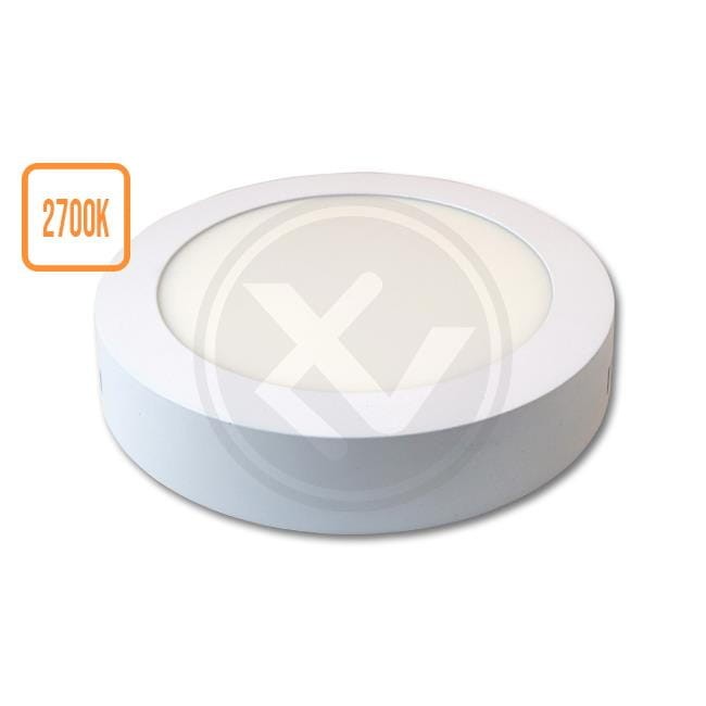 Panel LED natynkowy okrągły 12W Proma 2700K