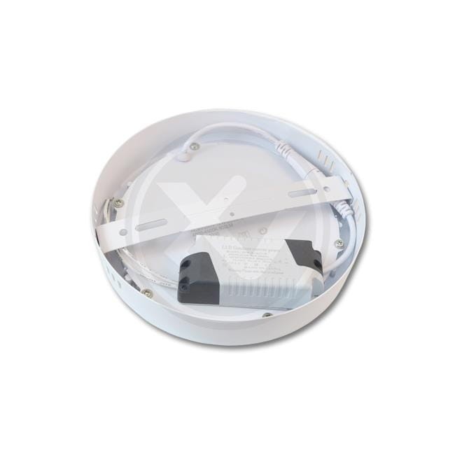 Panel LED natynkowy okrągły 12W Proma 2700K