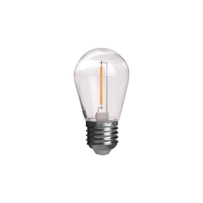 Żarówka LED E27 Filament ST14 2700 1W PC