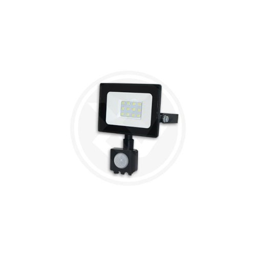 Naświetlacz LED SMD Tiga 10W 4000K Czarny PIR
