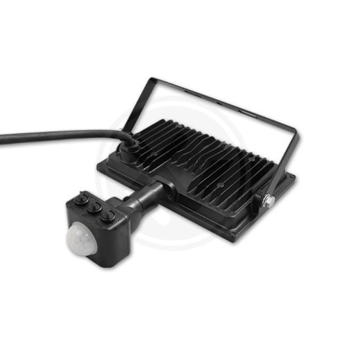 Naświetlacz LED SMD Tiga 10W 4000K Czarny PIR