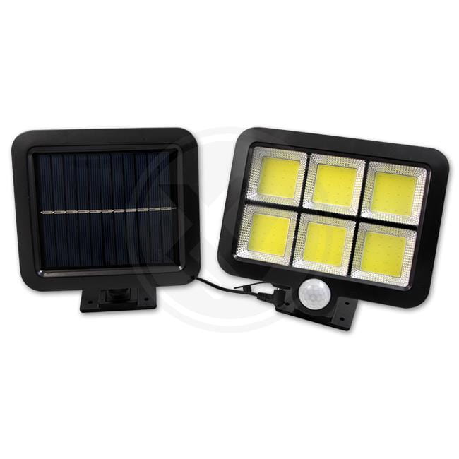 Naświetlacz LED solarny IP54 6xCOB PIR