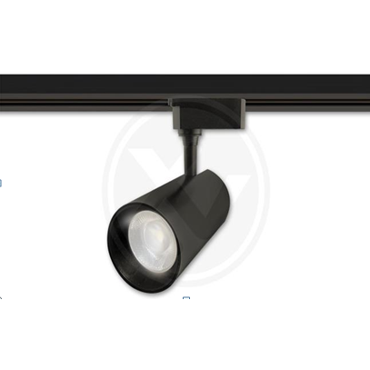 Reflektor LED szyna 1-faza Piko 20W 4000K czarny