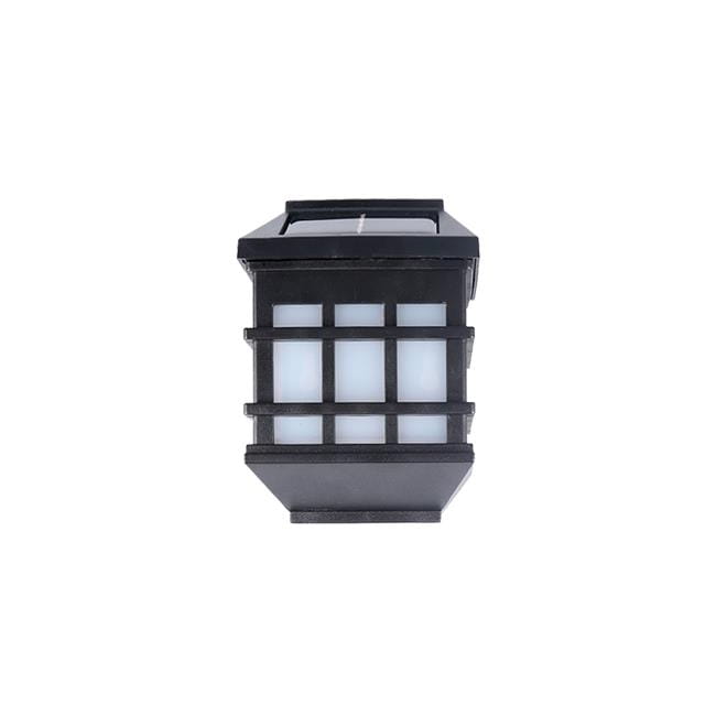 Lampa LED solarna kinkiet płomień