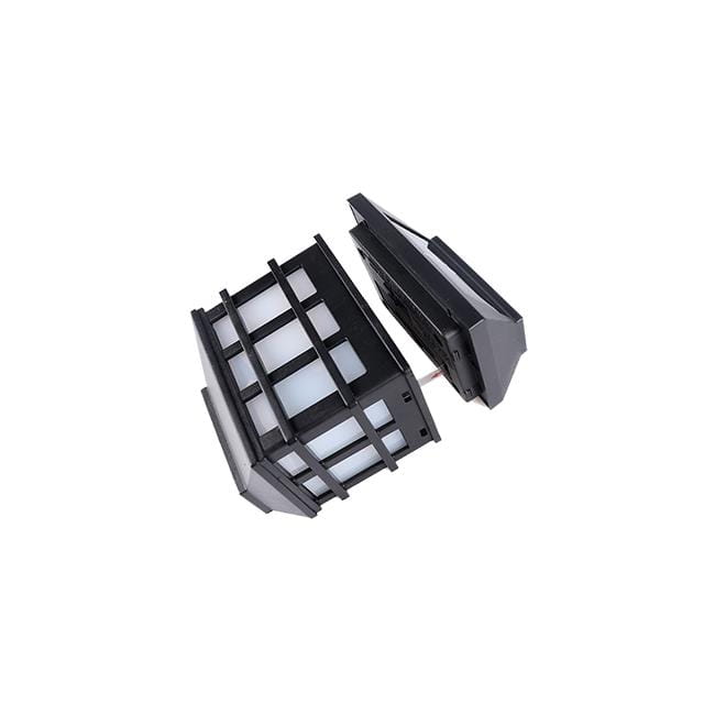 Lampa LED solarna kinkiet płomień