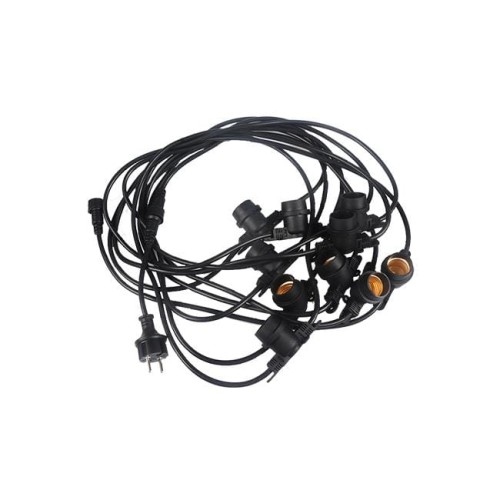 Girlanda LED 230V 20m 20x E27 H05RN-F