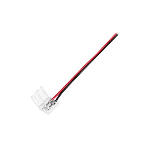 Złączka do taśmy LED 8mm zatrzaskowa z kablem