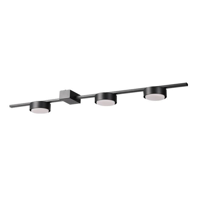Żyrandol LED GX53 Zola x3 60cm czarny
