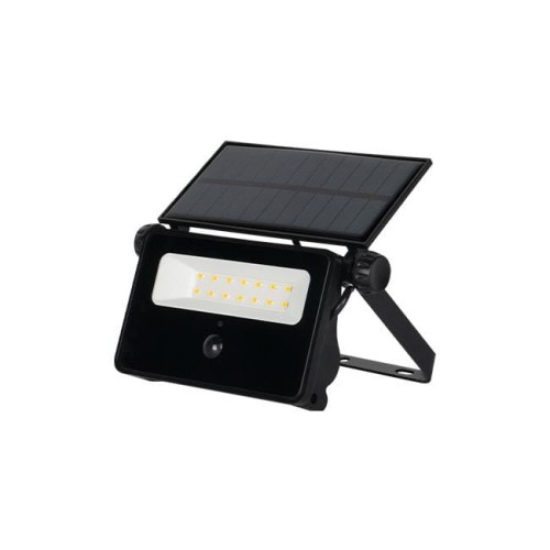 Naświetlacz LED SMD Solarny Polos 20W 4500K Czarny