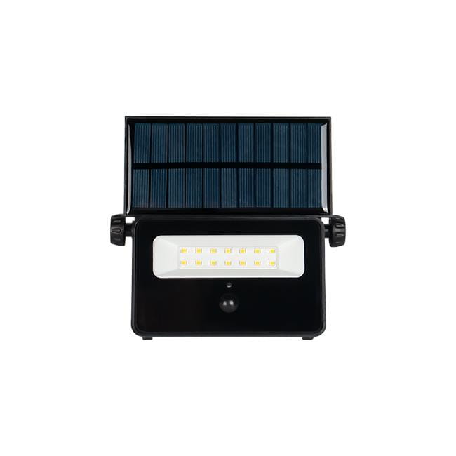 Naświetlacz LED SMD Solarny Polos 20W 4500K Czarny