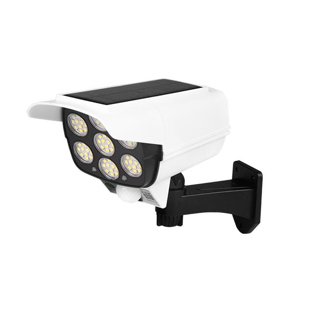 Lampa LED solarna atrapa kamery czujnik ruch pilot