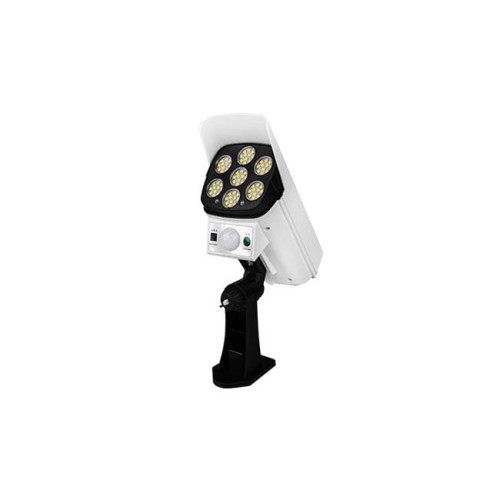 Lampa LED solarna atrapa kamery czujnik ruch pilot
