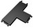 Łącznik Luxo 48V szyna natynk typ T czarny