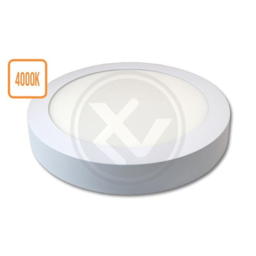 Panel LED natynkowy okrągły 18W Proma 4000K