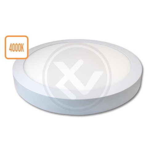Panel LED natynkowy okrągły 24W Proma 4000K