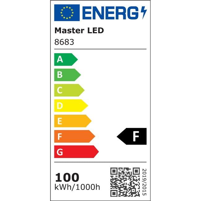 Naświetlacz LED SMD Tiga 100W 6500K Czarny