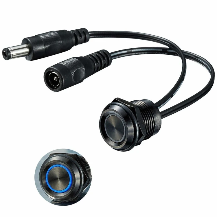 Włącznik Dotykowy 12-24V 6A Meblowy Ściemniacz - CZARNY