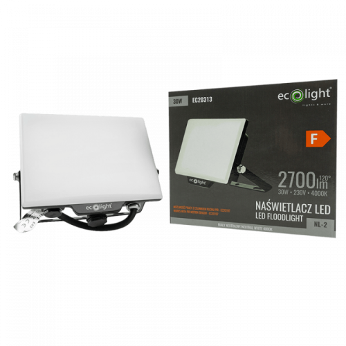 Naświetlacz LED NL-2 30W 4000K 2700lm IP65