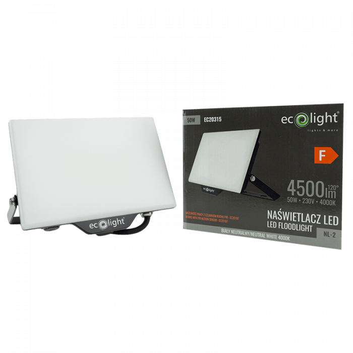Naświetlacz LED NL-2 50W 4000K 4500lm IP65