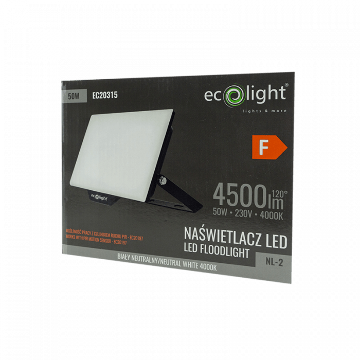 Naświetlacz LED NL-2 50W 4000K 4500lm IP65