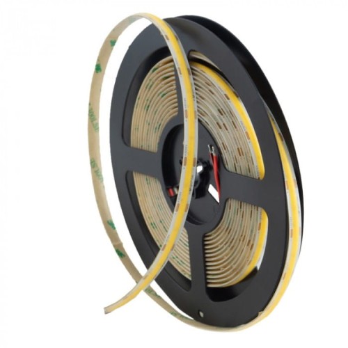 Taśma LED COB 480 9W/m 3000K 990lm/m 12V IP67 5m