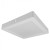 Downlight natynkowy kwadrat 18W 4000K biały