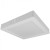 Downlight natynkowy kwadrat 24W 4000K biały