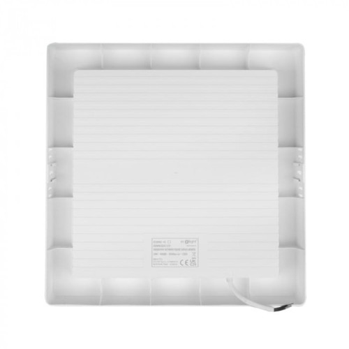 Downlight natynkowy kwadrat 24W 4000K biały