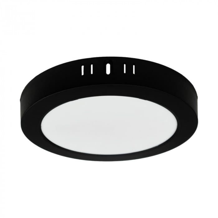 Downlight natynkowy okrąg 18W 4000K czarny