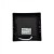 Downlight natynkowy kwadrat 6W 4000K czarny