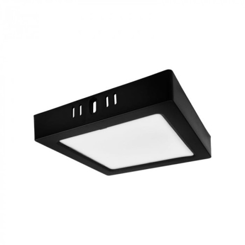 Downlight natynkowy kwadrat 12W 4000K czarny