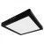 Downlight natynkowy kwadrat 24W 4000K czarny