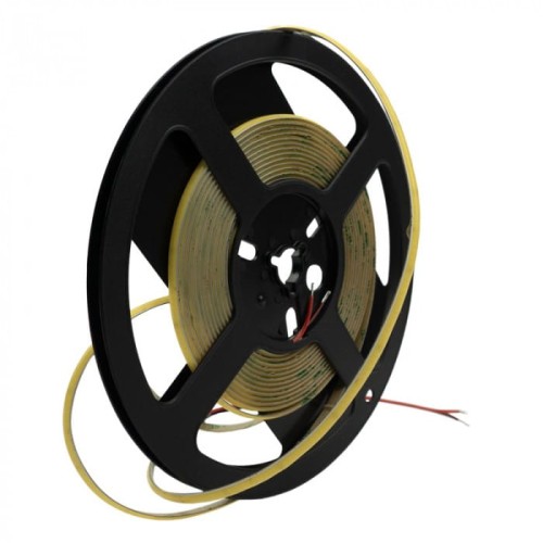 Taśma LED 12V COB 480 7W/m biała ciepła 3000K IP20 5mm/5m