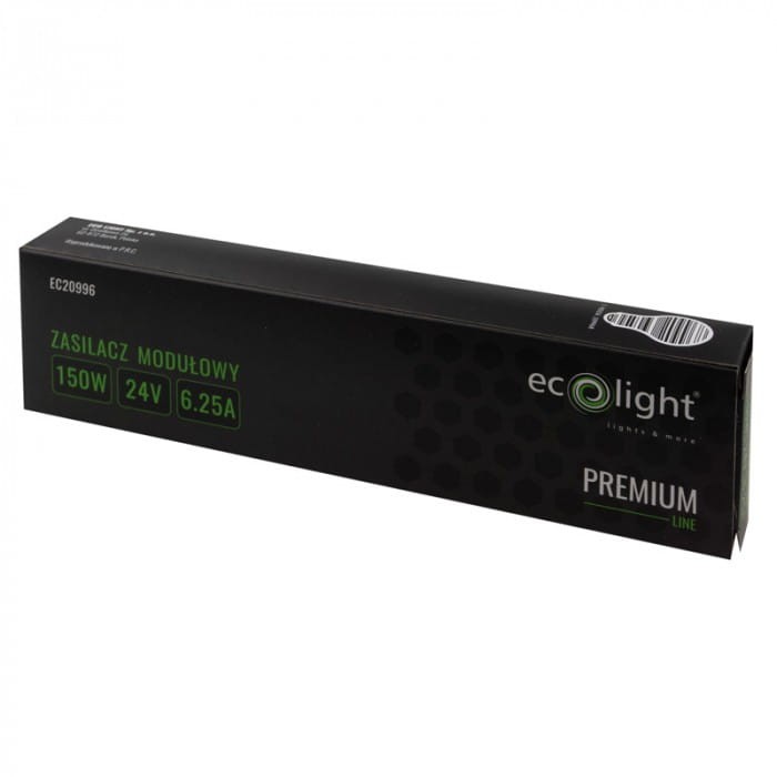 Zasilacz modułowy slim PREMIUM 150W 24V