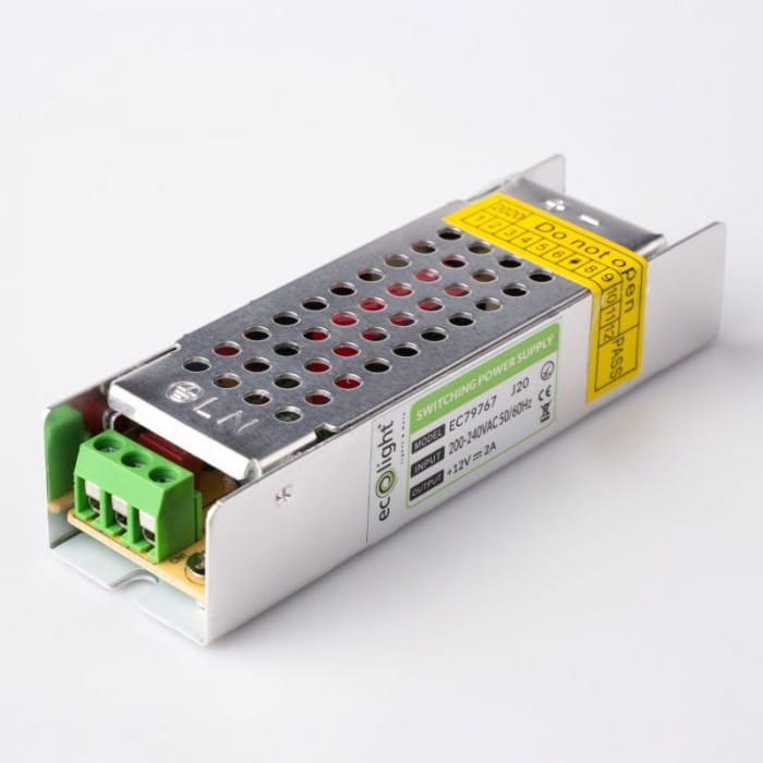 Zasilacz LED 25W 12V 2A IP20 SLIM 100x30x21