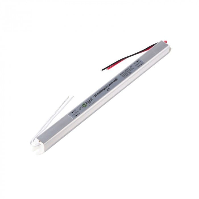 Zasilacz meblowy SLIM 48W 12V 4A IP20 260x18x17
