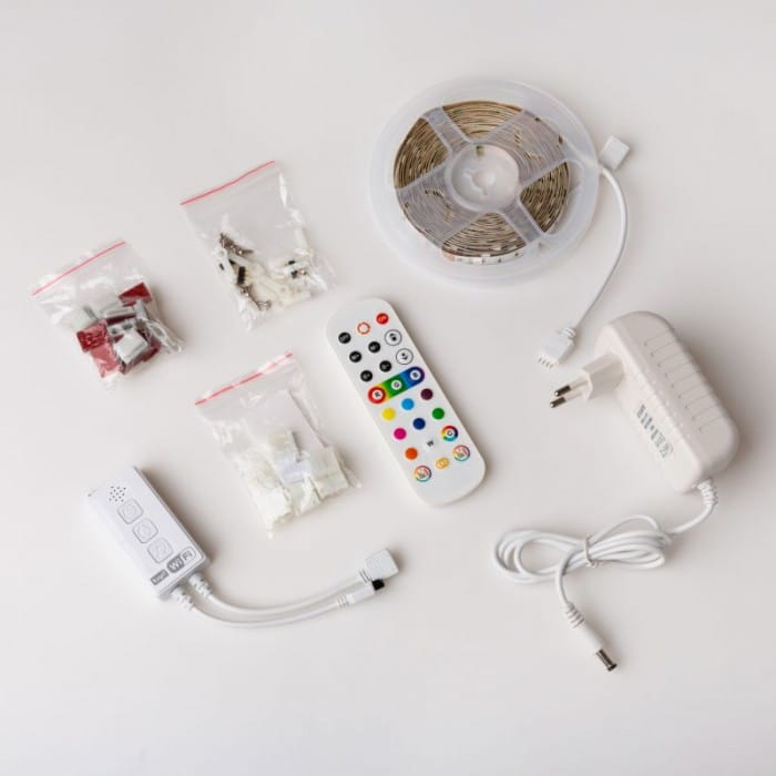 Zestaw Taśma RGB 7,2W+pilot 5m IP20