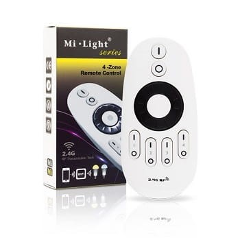 Mi-Light PILOT RF 2.4G 4 STREFOWY MONO/CCT