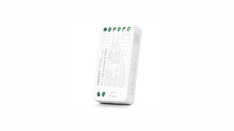 Mi-Boxer ODBIORNIK 12A RF 2.4G RGB/RGBW/RGBCCT FUT037S+