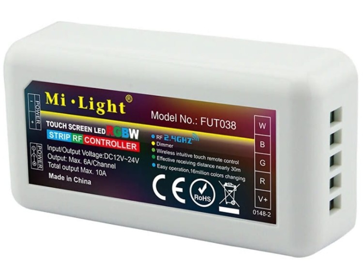 Mi Boxer ODBIORNIK 10A RF 2.4G 4 STREFOWY RGB