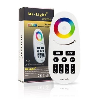 Mi-Light PILOT RF 2.4G 4 STREFOWY RGB/RGBW