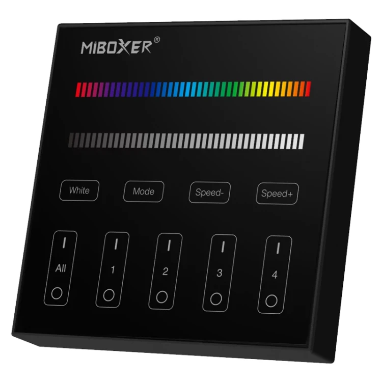 Mi Boxer PANEL NATYNKOWY RF 2.4G 4 STREFY RGB+W-B